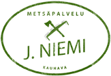 Metsäpalvelu J. Niemi -logo