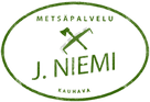 Metsäpalvelu J. Niemi -logo